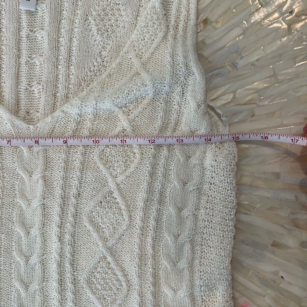 wishlist Sheer Tank in Ivory - Picture 5 of 7